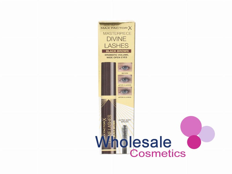 9 x  Max Factor Devine Lashes Mascara - BLACK BROWN